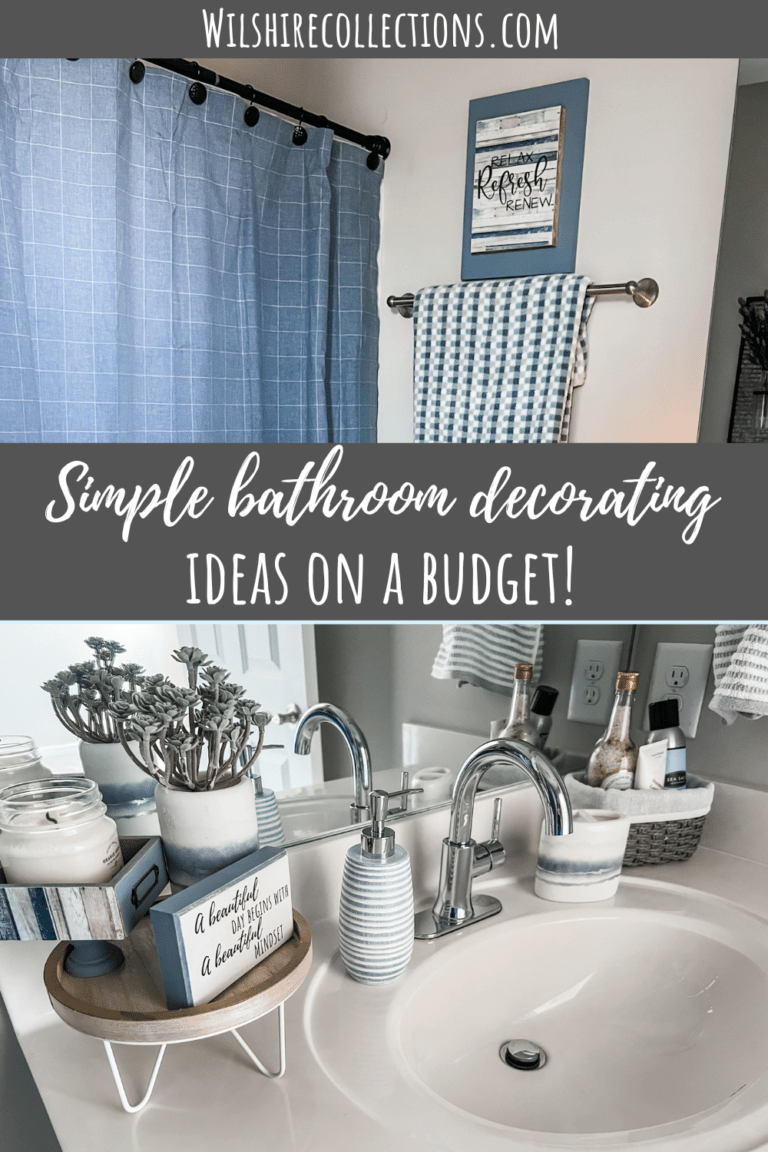 Simple Bathroom Decorating Ideas On A Budget Wilshire Collections