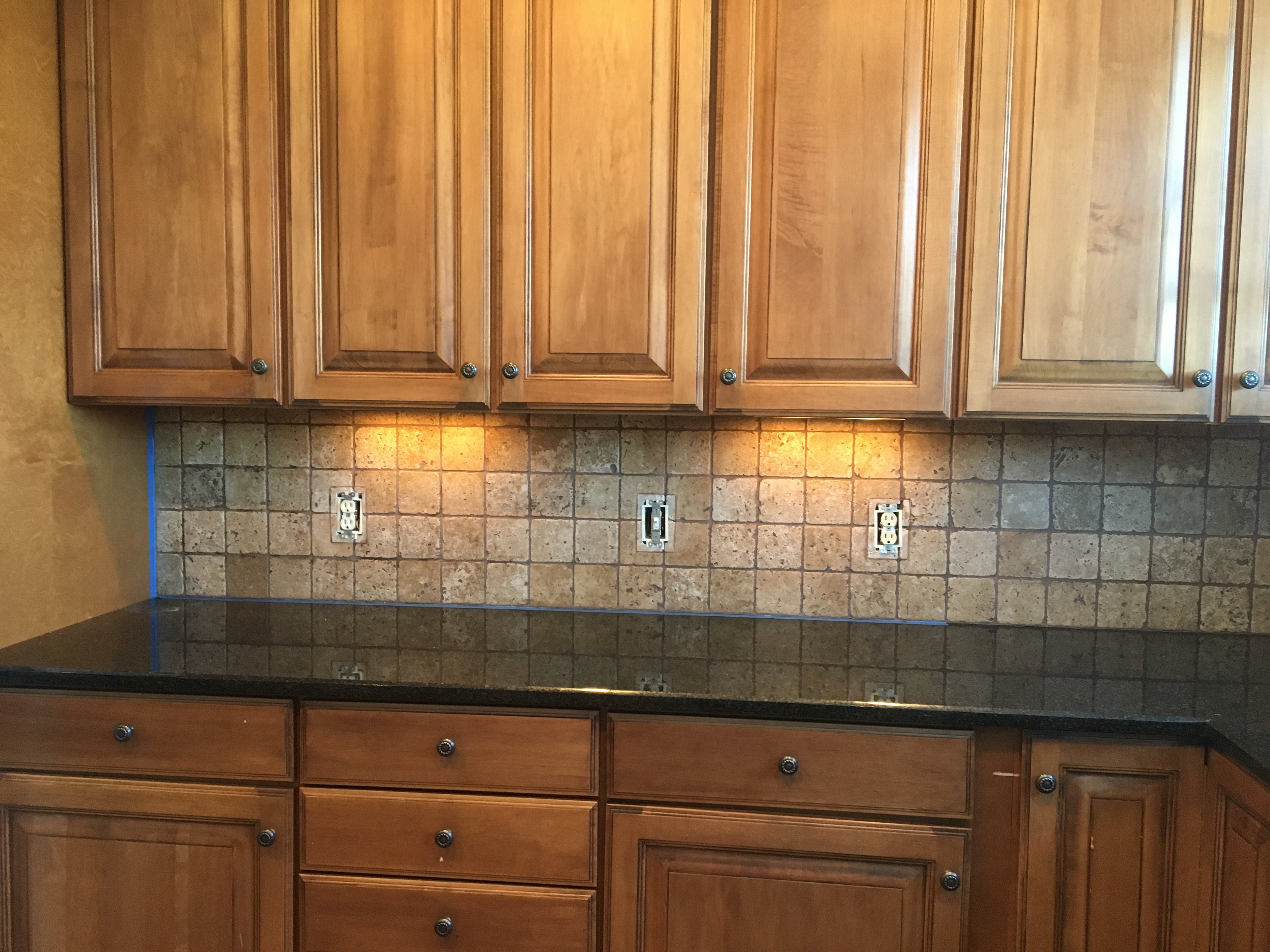 backsplash in your kitchen can be painted in one day