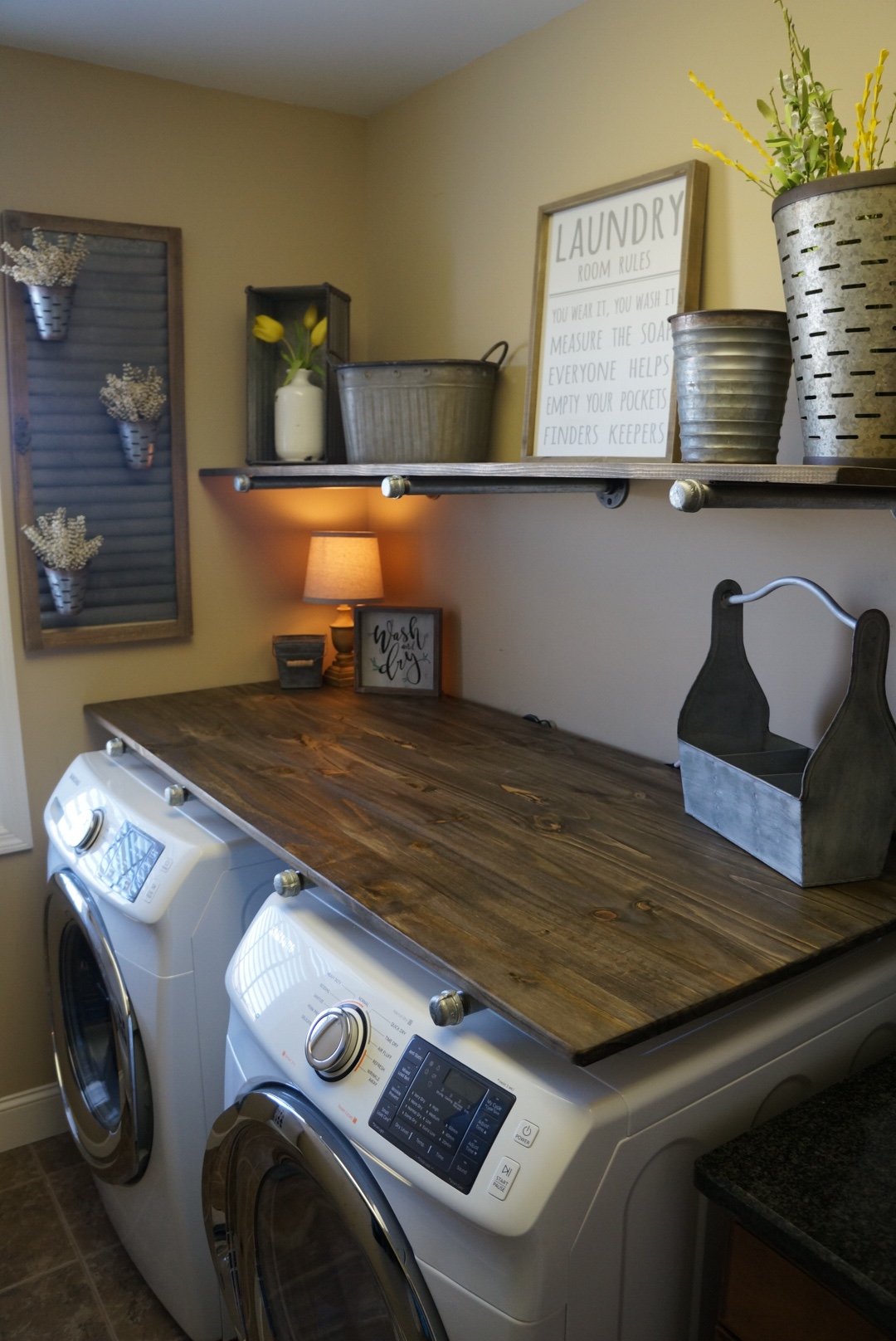 industrial laundry room