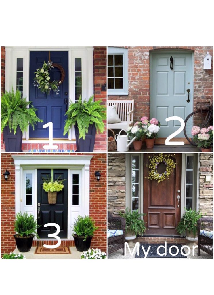 How I transformed my back door with a little paint in just a few hours ...