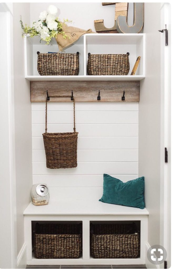 How To Create A Mudroom In A Small Space And Make It Farmhouse Fabulous 