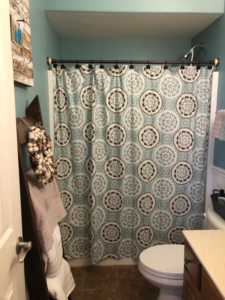 Budget Bathroom Makeover Reveal! The $100 Room Challenge is complete ...