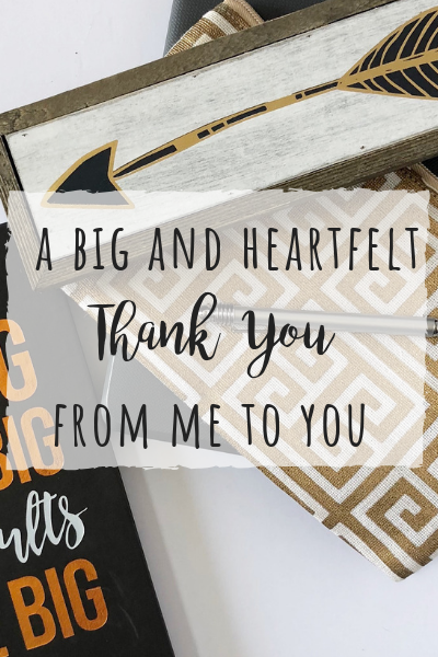 A heartfelt thank you from me to you! - Wilshire Collections