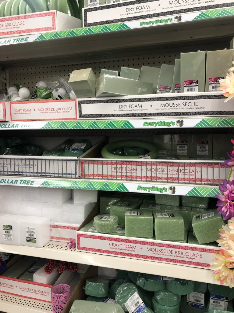 Top 10 dollar tree craft must haves floral foam Wilshire Collections