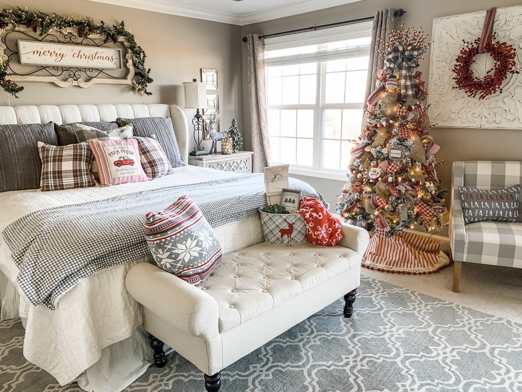 Christmas Decorations For Bedrooms
