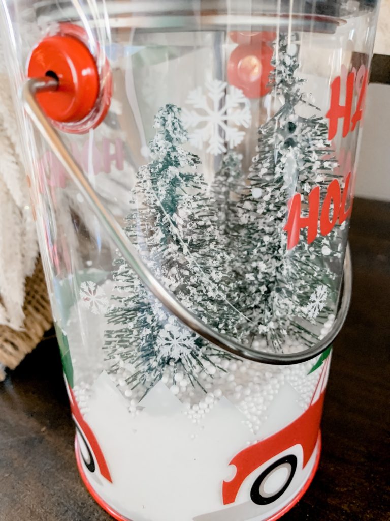 5 minute Christmas craft DIY snow globe! Wilshire Collections