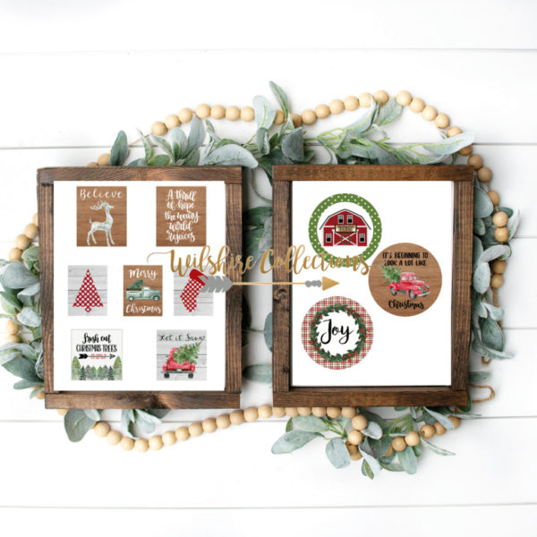 DIY Ornaments using printables! - Wilshire Collections