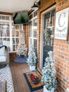 Christmas porches