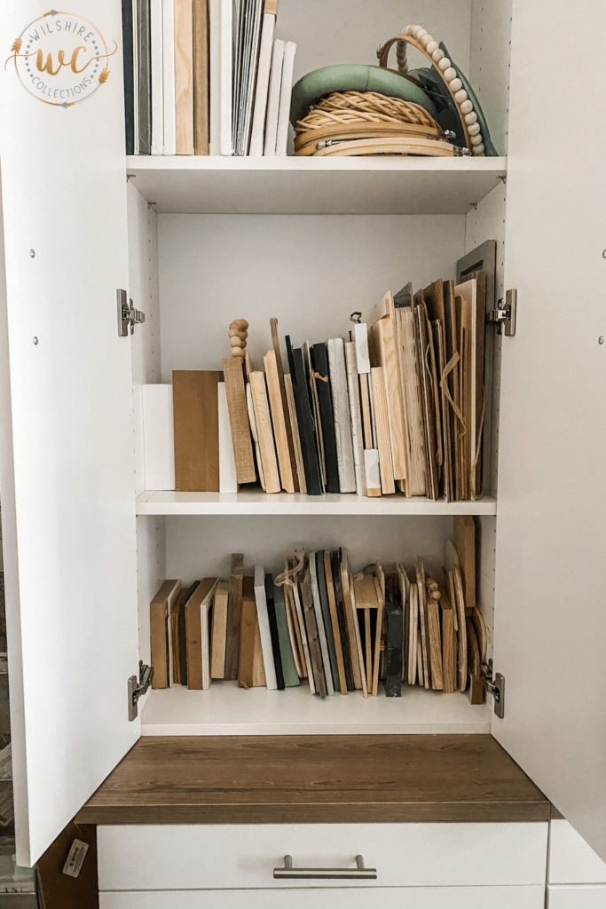Craft room and office makeover for storage solutions - Wilshire Collections