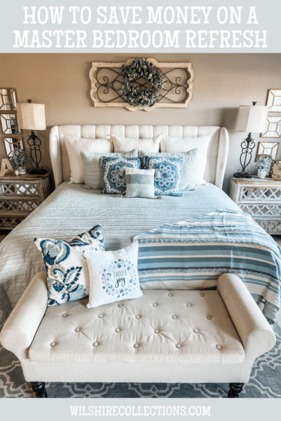 Master bedroom bedding refresh - Wilshire Collections