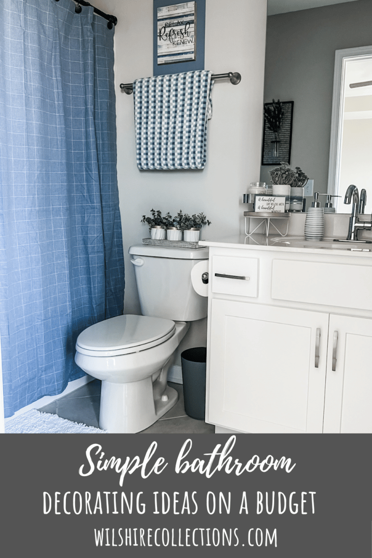 Simple bathroom decorating ideas on a budget - Wilshire Collections