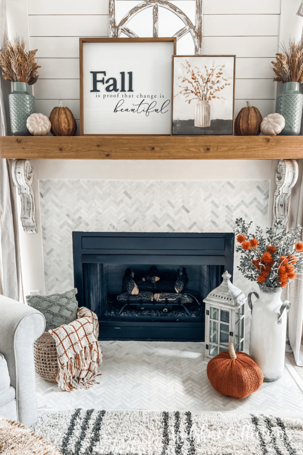 Warm And Cozy Fall Living Room Wilshire Collections