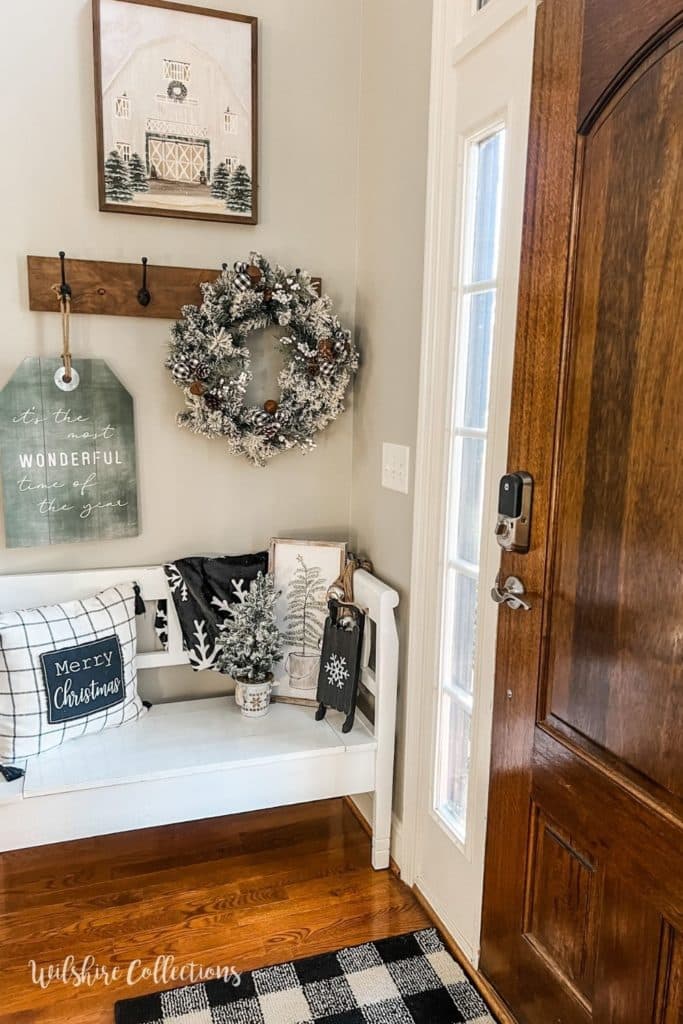 Black and White Christmas decor ideas - Wilshire Collections