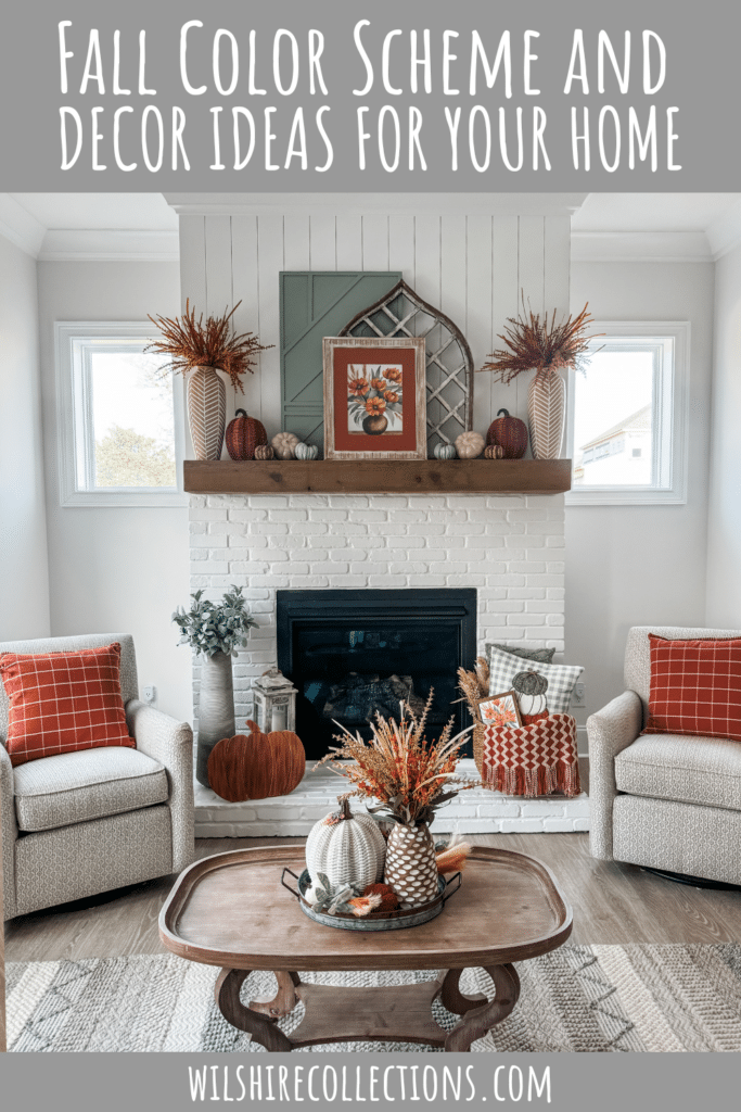 Fall color scheme and decor ideas 