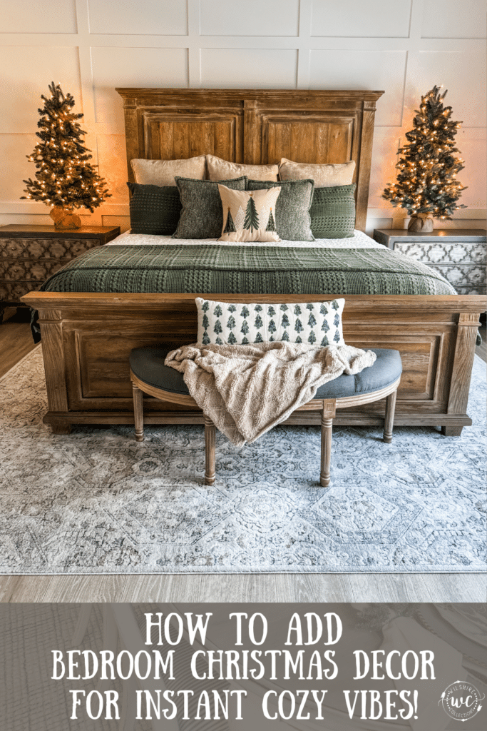 How to add Bedroom Christmas decor to your room 