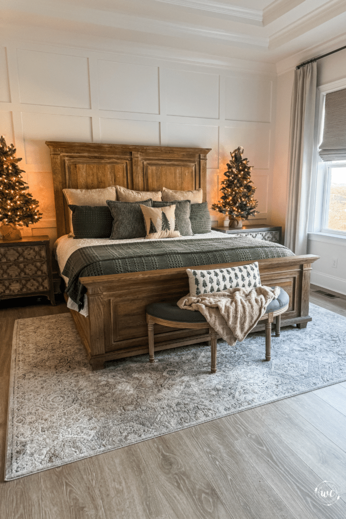 How to add Bedroom Christmas decor to your room