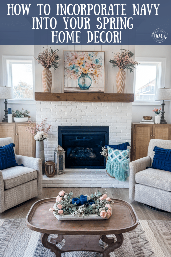 Incorporating Navy Spring decor into your home